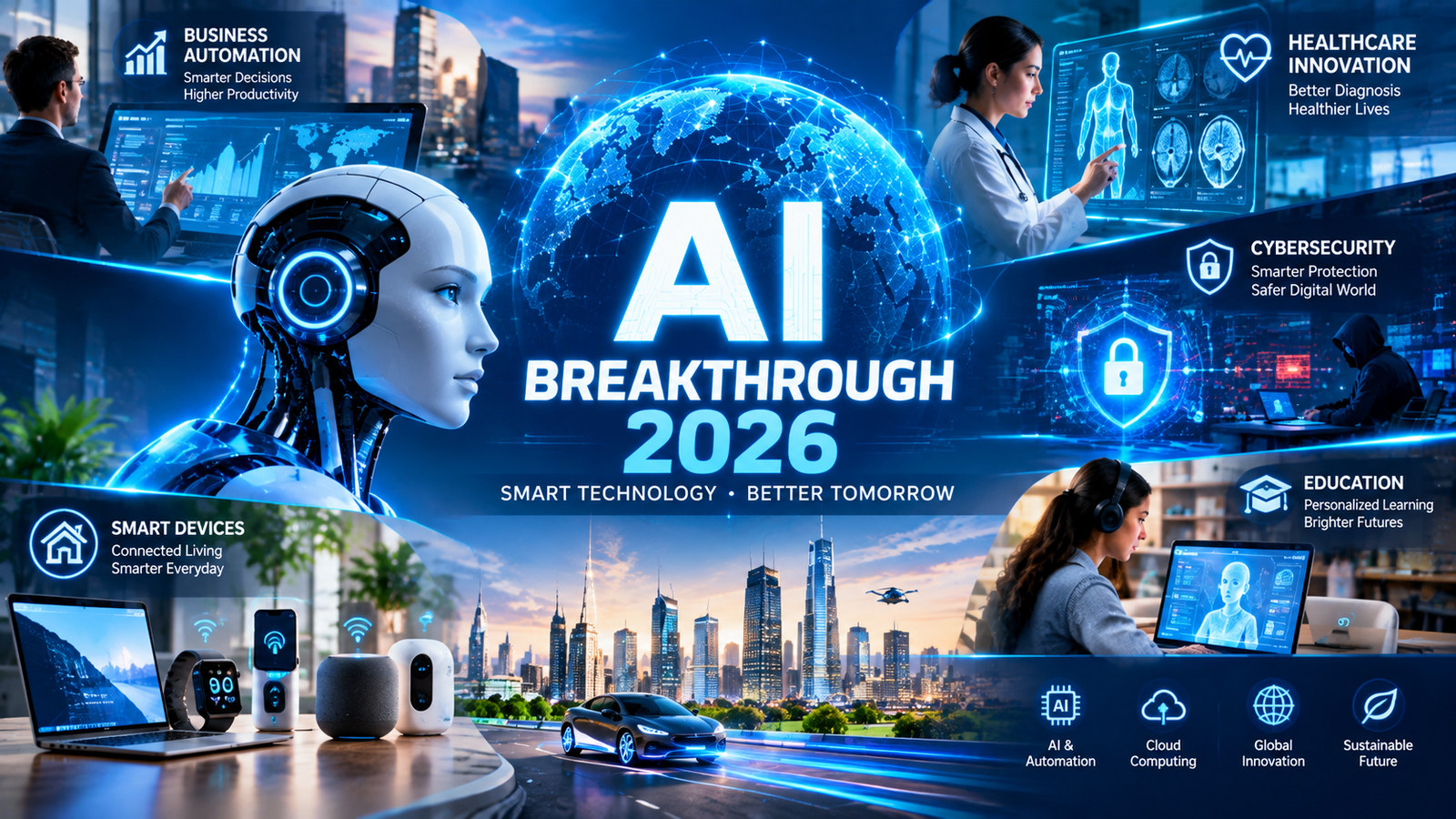 AI Breakthrough 2026 smart technology future
