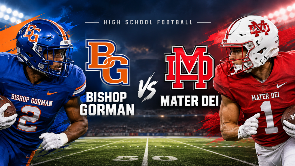 Bishop Gorman vs Mater Dei Live Stream 2026: How to Watch High School Football Online Mater Dei vs Bishop Gorman high school football match preview